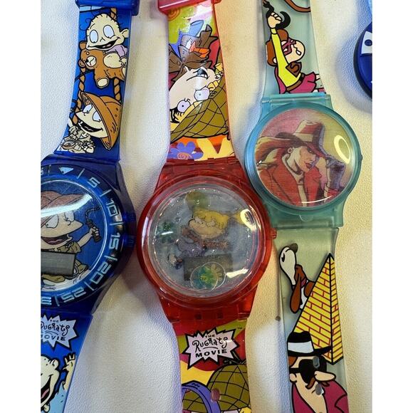 VtgThe Rugrats Movie Collectible Watches Set of‎ 4 Equity 1998 Plus 2 - Untested - Picture 12 of 16